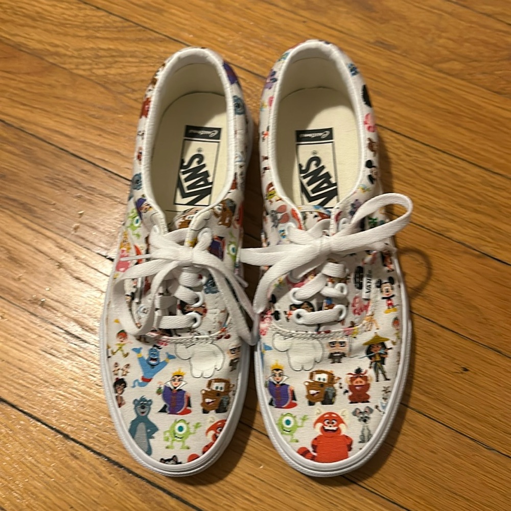 Disney 100 character vans